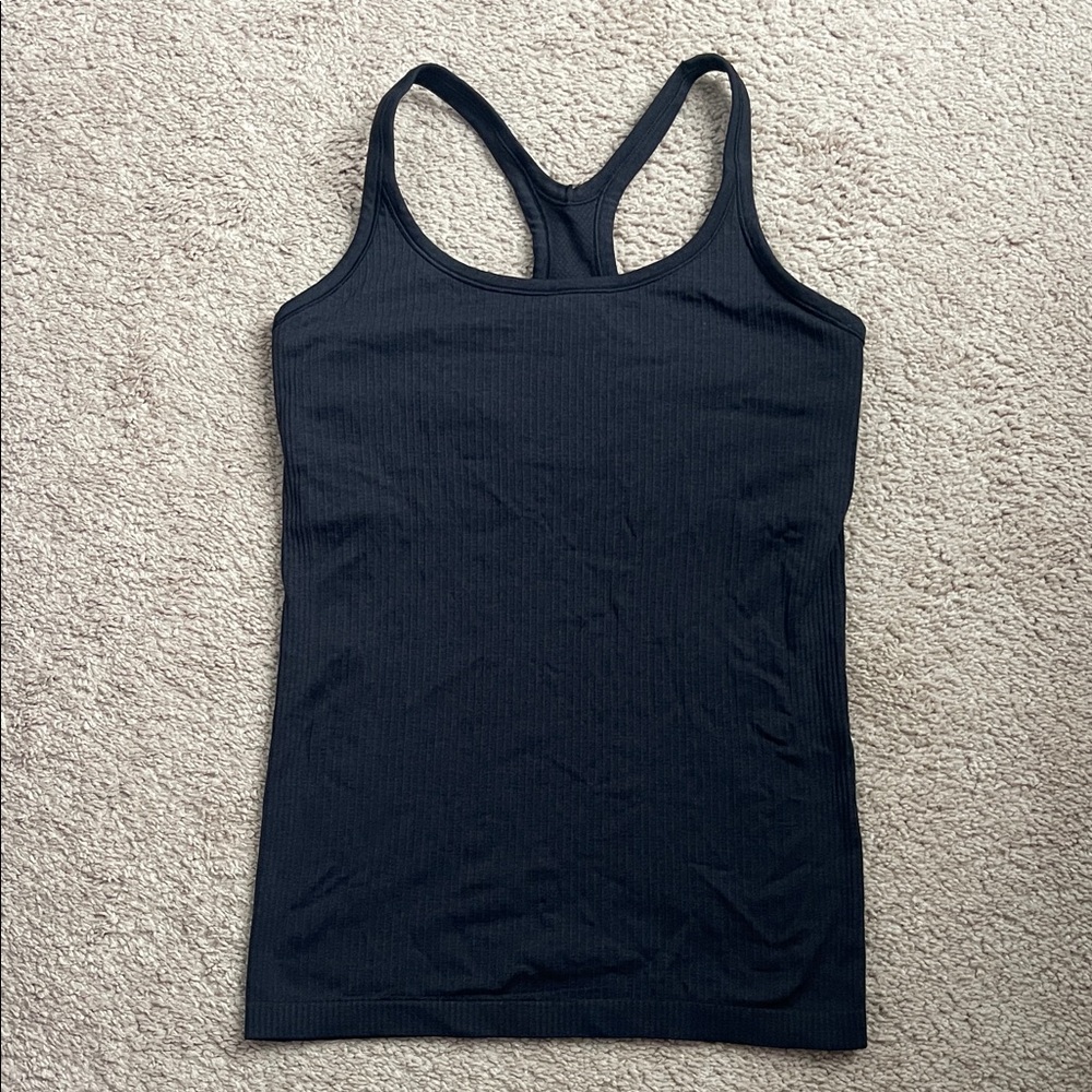 Black Racerback Tank Top